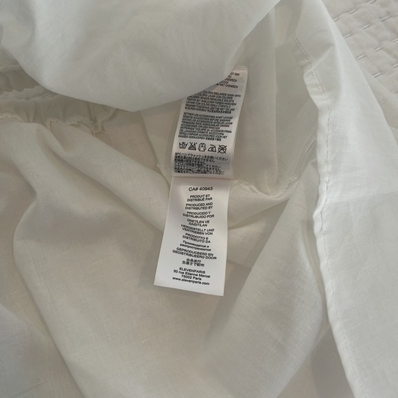 Designer Eleven Paris white tulle skirt with cotton lining size 14 years. New - Picture 12 of 12